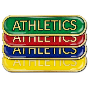 Athletics bar badge