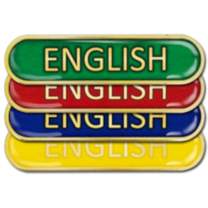 English bar badge